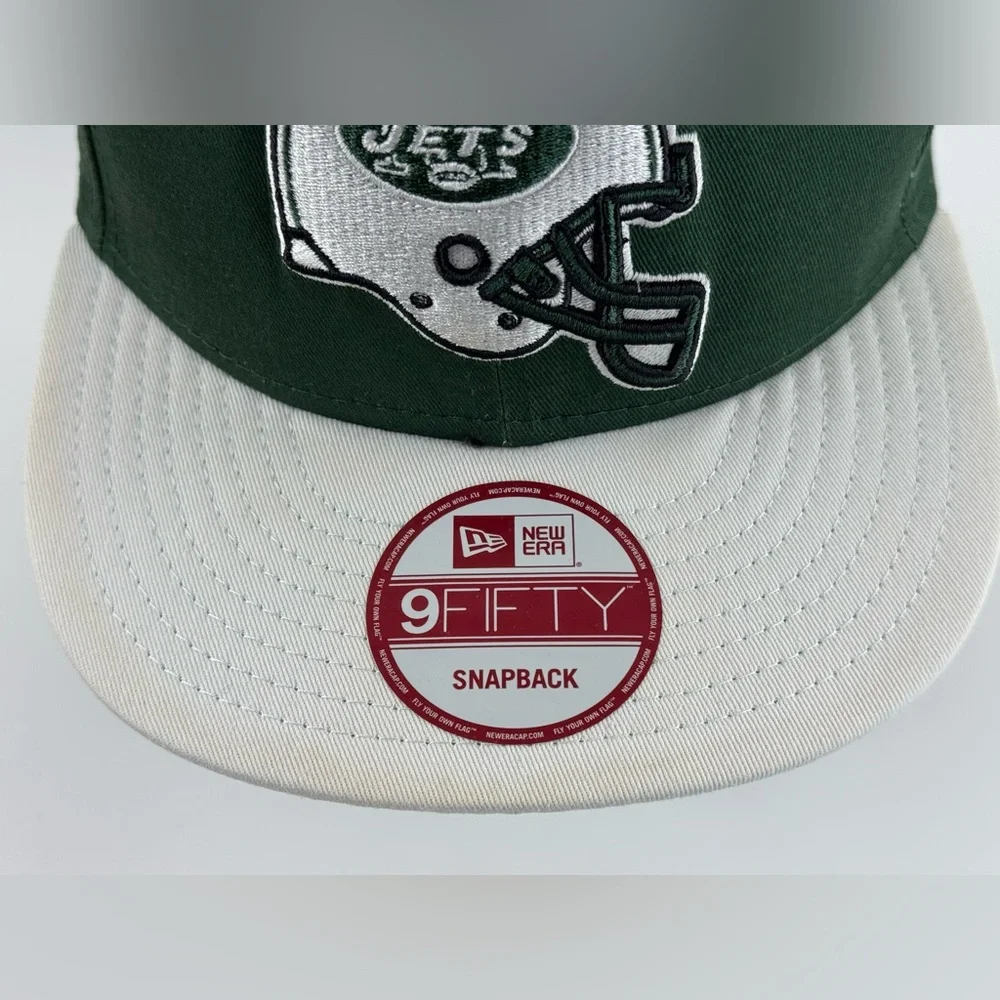 New York Jets New Era 9Fifty Stitched Football Helmet Cap, Snapback